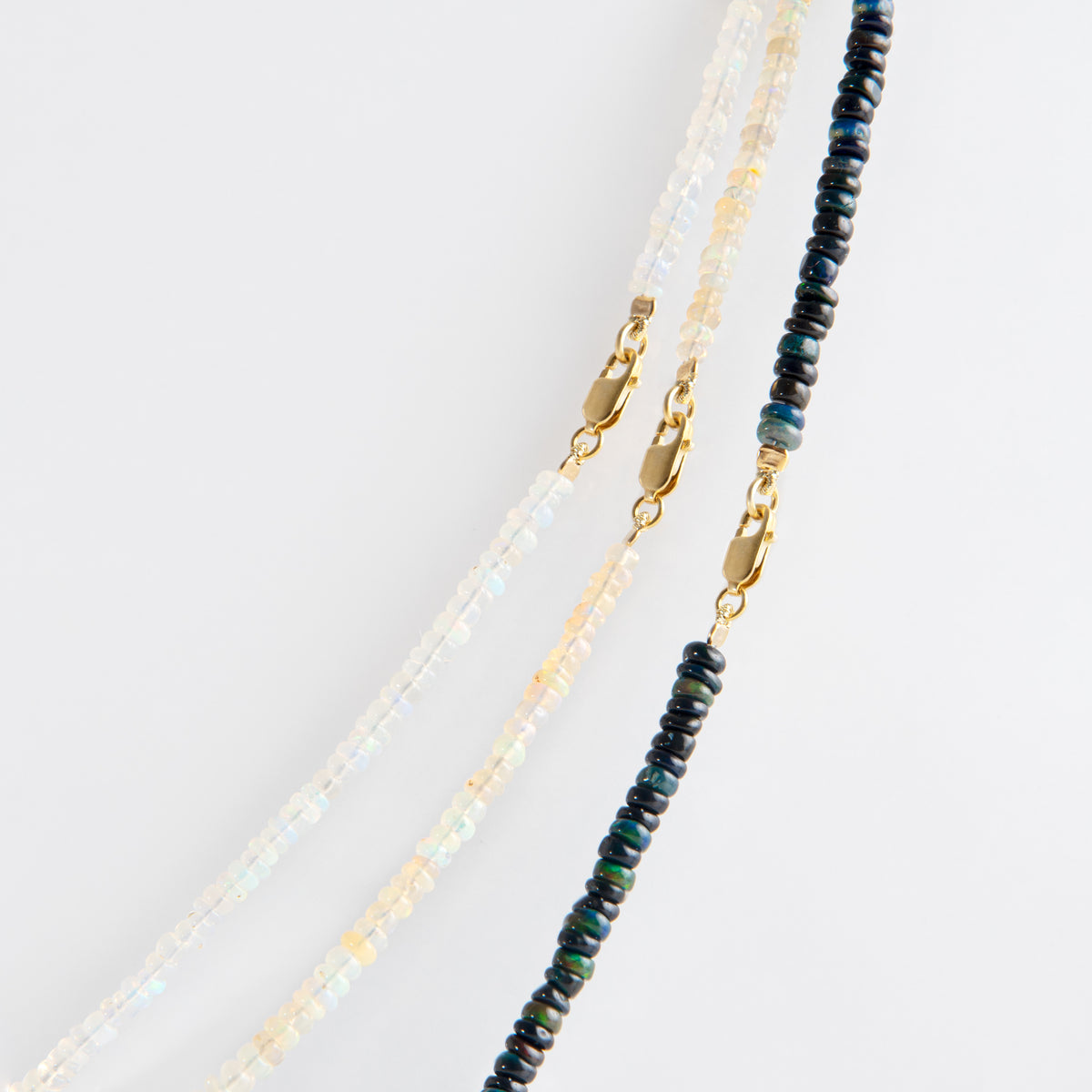 Collar ópalo negro